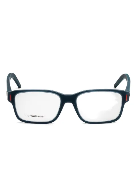 TAG Heuer rectangle-frame glasses