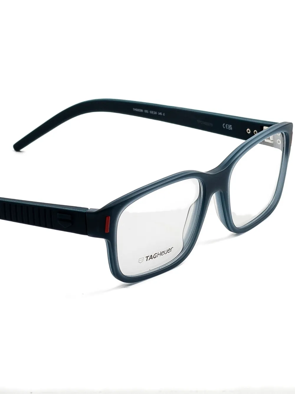 Tag Heuer Rectangle-frame Glasses In Blue