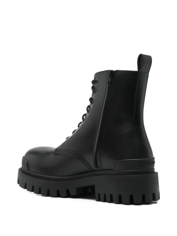 Balenciaga 49mm lace-up Boots | Black | FARFETCH