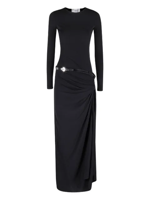 Coperni long-sleeve draped maxi dress