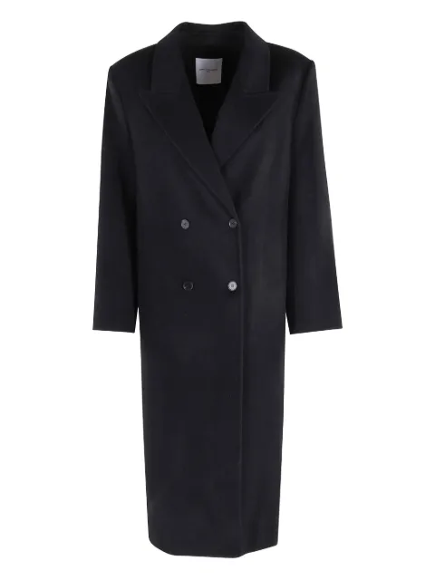 Isabelle Blanche peak-lapel double-breasted coat