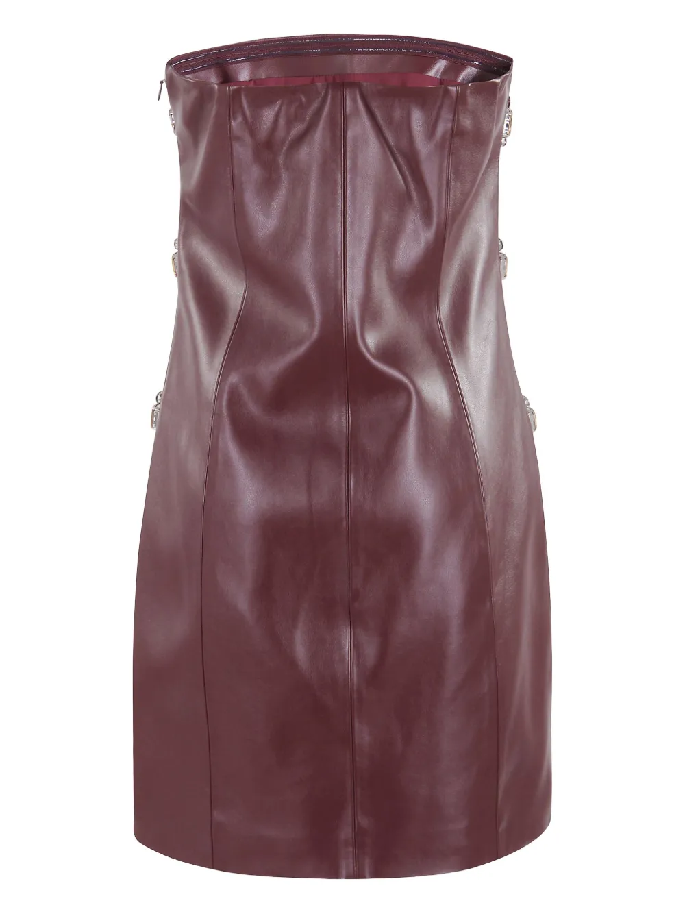 Isabelle Blanche bustier embellished mini dress - Rood