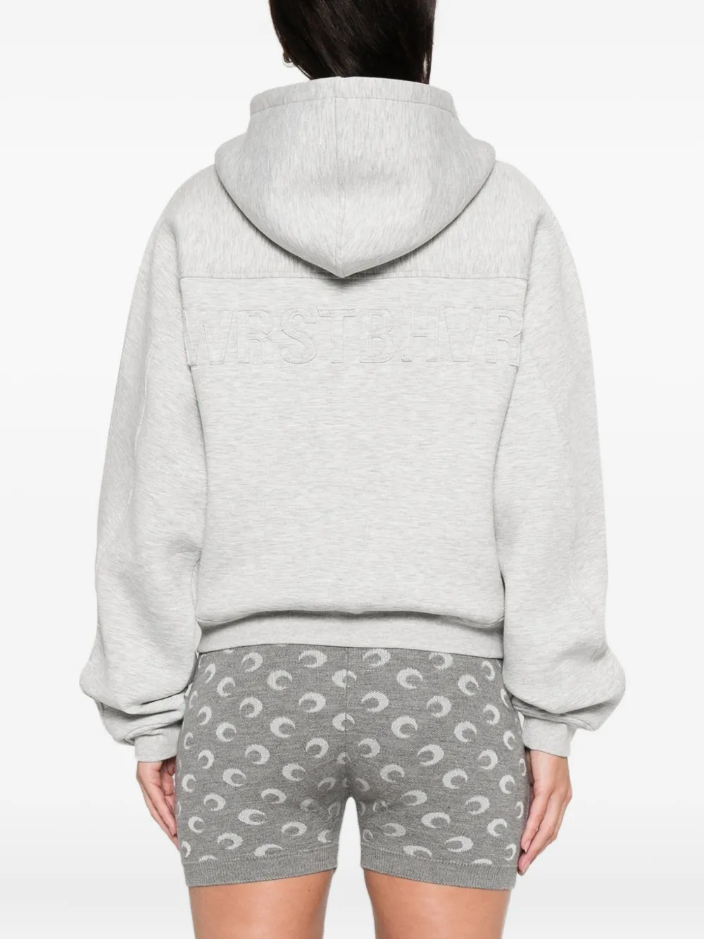 Wrstbhvr Gruven V2 Zip-fastening Sweatshirt In Gray