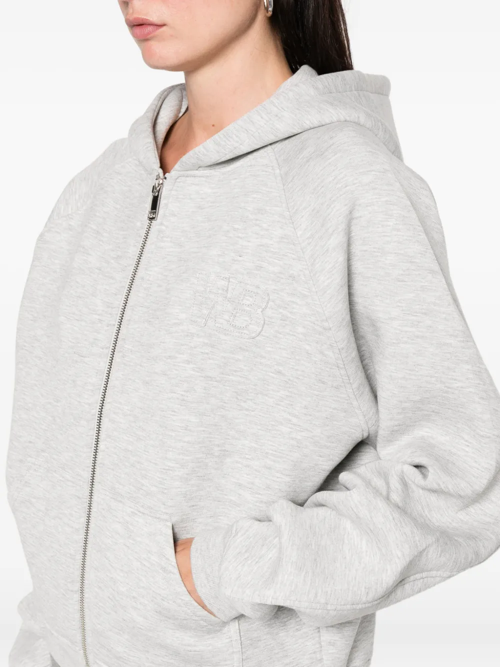Wrstbhvr Gruven V2 Zip-fastening Sweatshirt In Gray