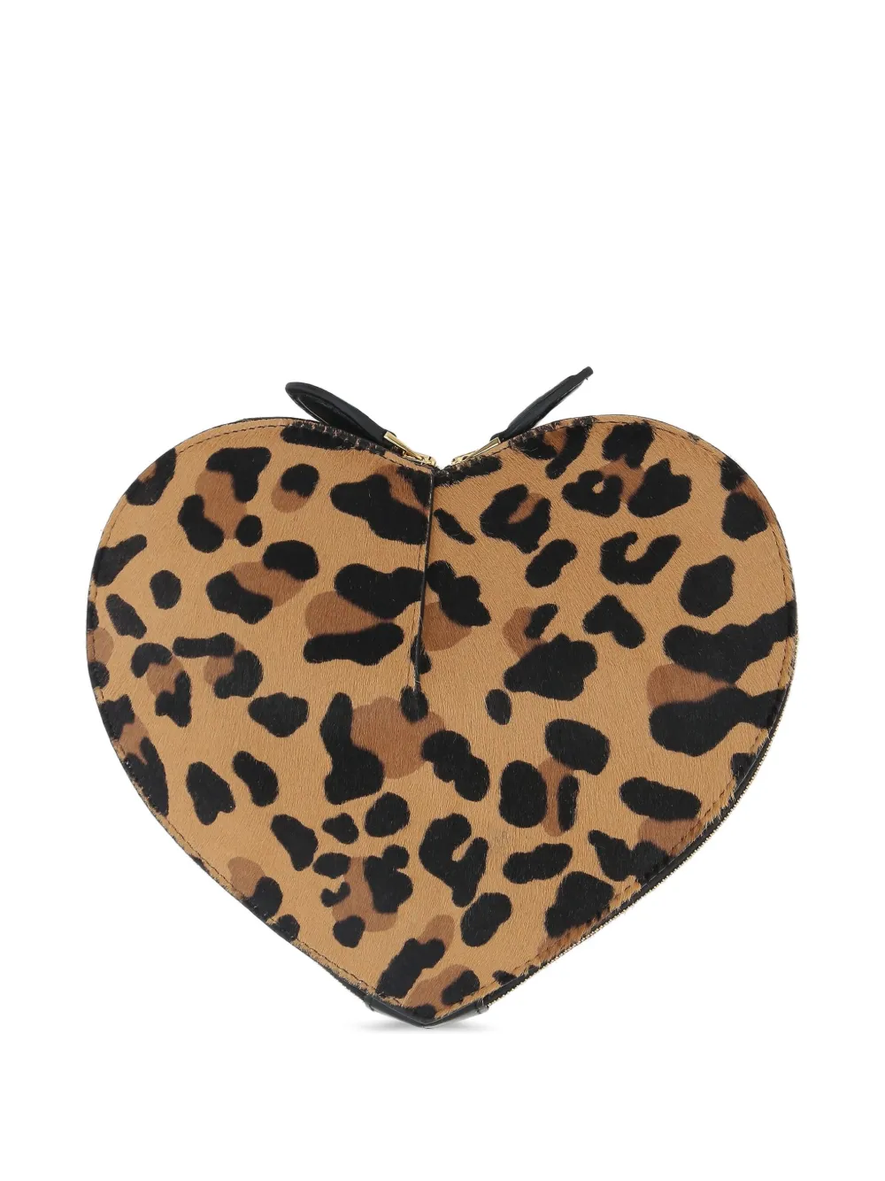 Alaïa Le Coeur leopard-print cross body bag | Neutrals | Image 1