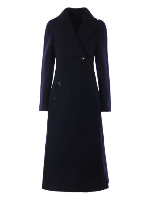 Alaïa buttoned wool coat