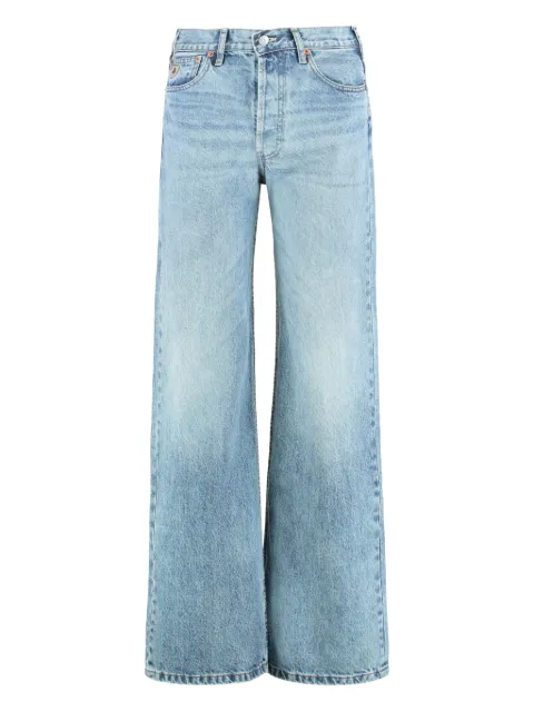 LOIS JEANS button-fastening jeans