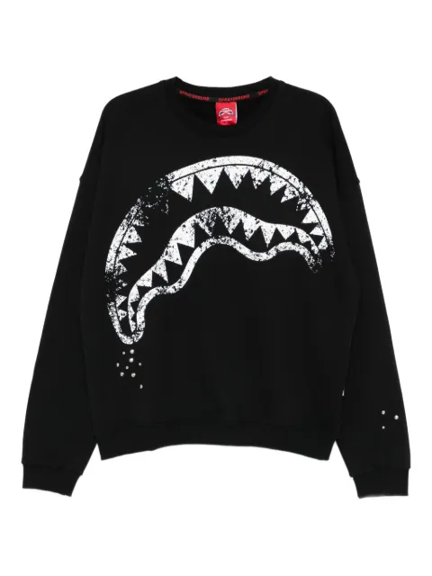 Sprayground shark-print sweatshirt