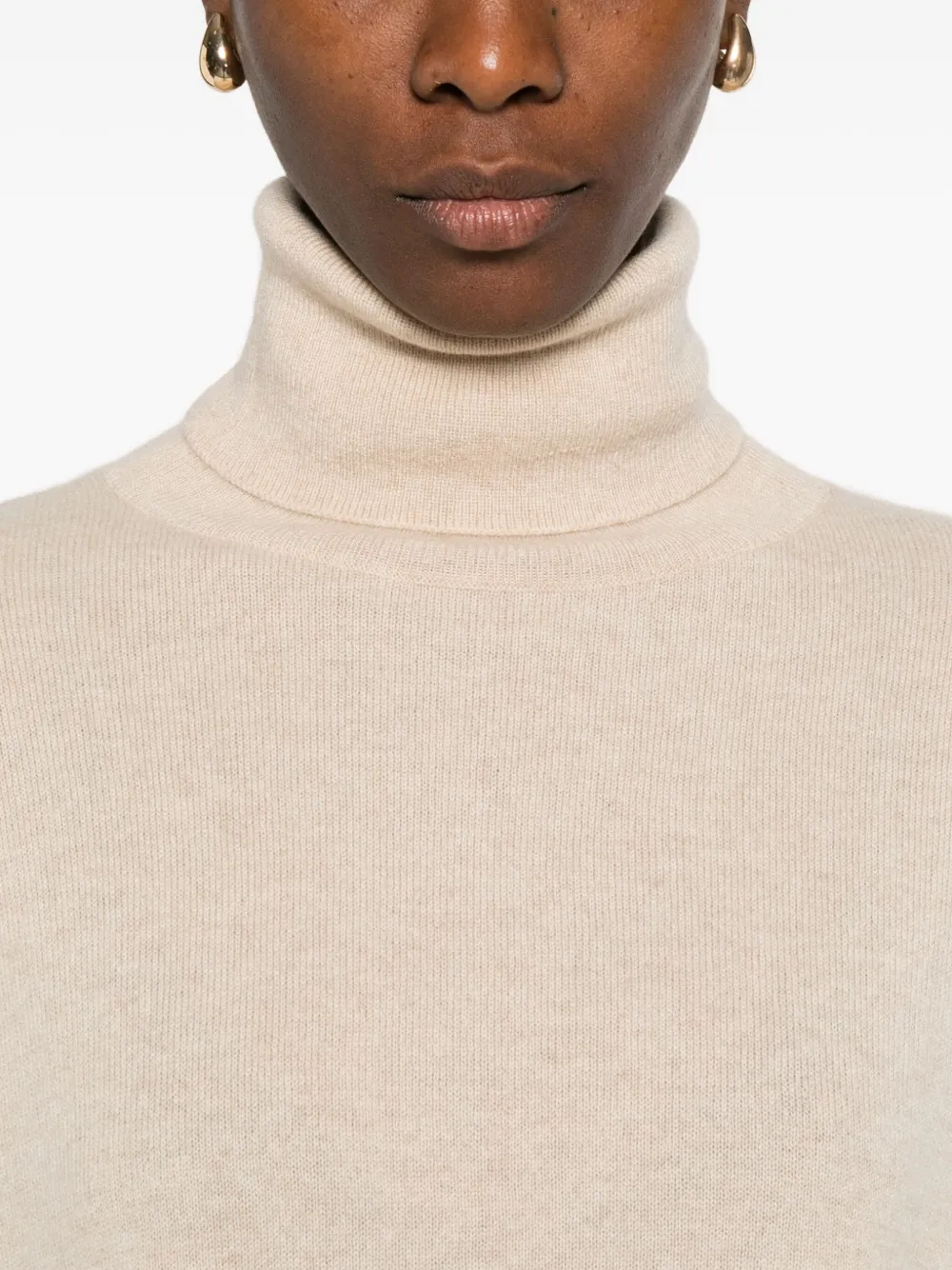 kujten Mavis trui met franje Beige