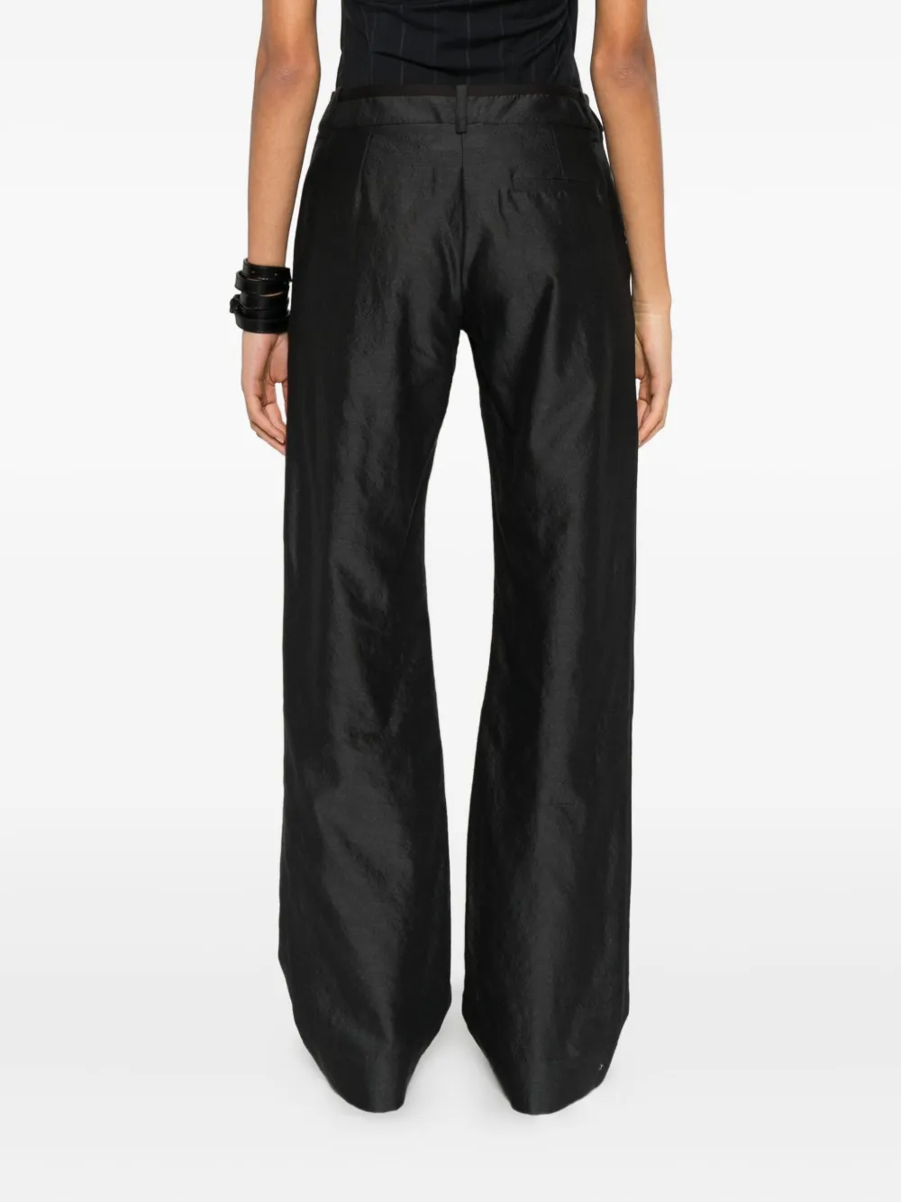 Paloma Wool Vira straight broek Zwart