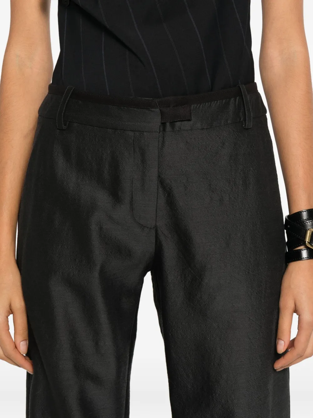 Paloma Wool Vira straight broek Zwart