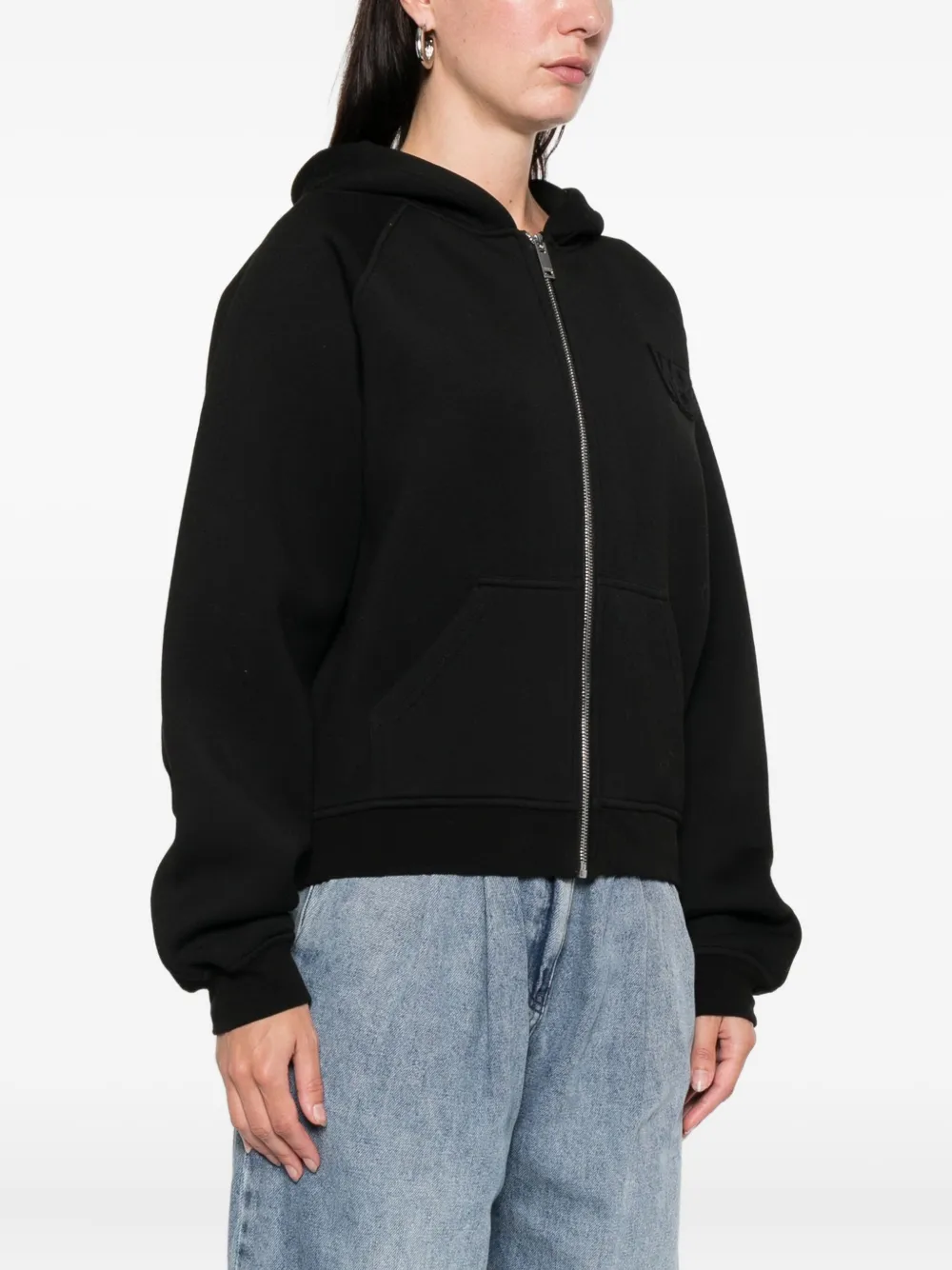 Wrstbhvr Gruven V2 Zip-fastening Sweatshirt In Black