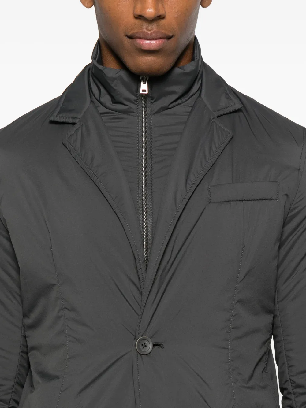 Herno Jack met ritszak Grijs