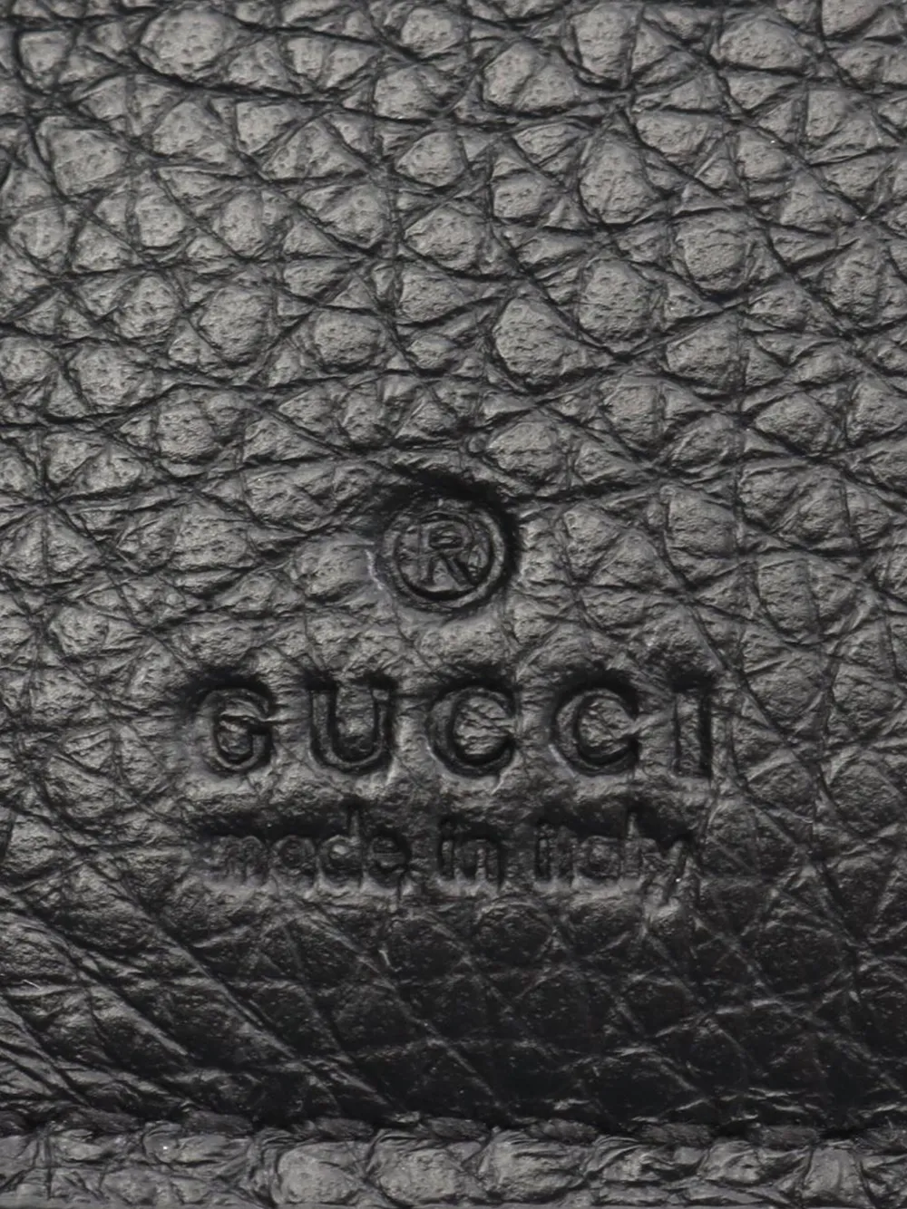 Pre-owned Gucci 2000-2015 Gg Emblem Mini Bifold Wallet Small Wallets In Black