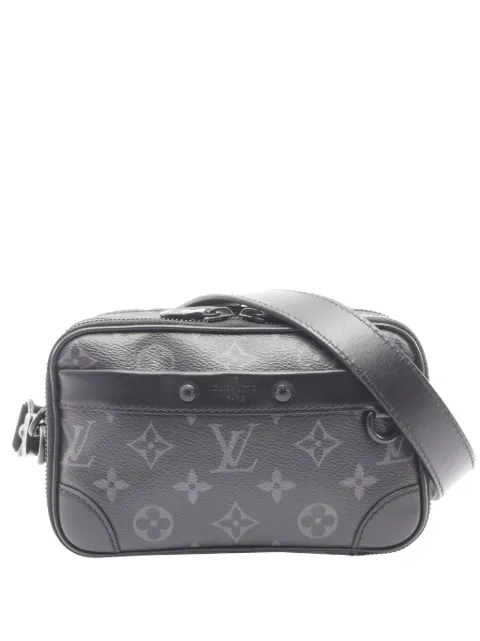 Louis Vuitton Pre-Owned 2021-2025 Monogram Eclipse Alpha Wearable Wallet crossbody bag