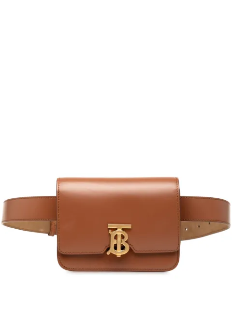 Burberry Pre-Owned 2018-2025 Leather TB belt bag