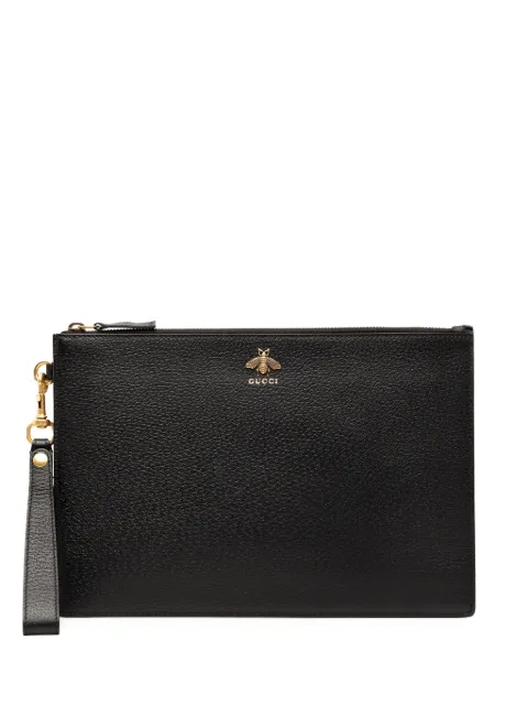 Gucci Pre-Owned 2000-2015 Leather Animalier clutch bag