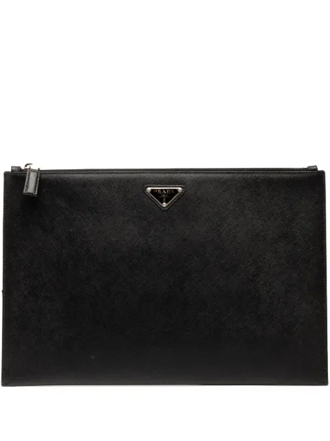 Prada Pre-Owned 2013-2025 Saffiano clutch bag