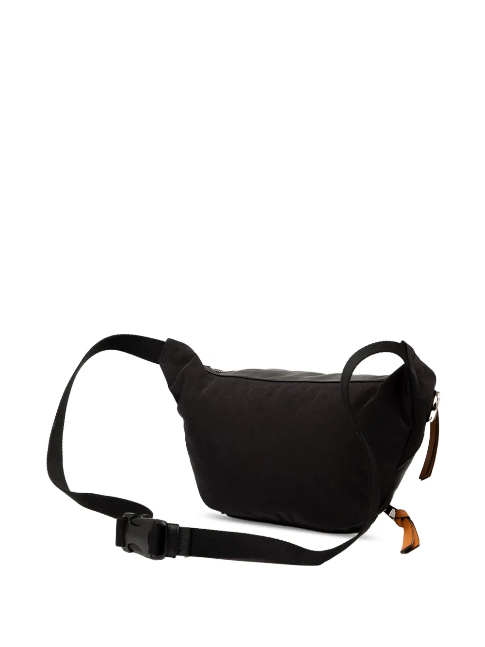 Pre-owned Loewe 2019 Leather Puffy Bumbag Belt Bag In Black