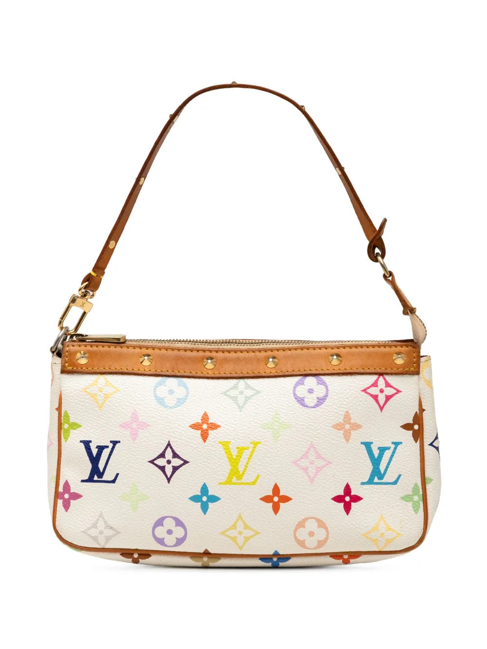 Louis Vuitton Pre-Owned 2008 モノグラム マルチカラー ポシェット アクセソワール ショルダーバッグ - Louis Vuitton Pre-Owned 2008 モノグラム マルチカラー ポシェット アクセソワール ショルダーバッグ -