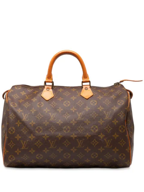 Louis Vuitton Pre-Owned bolsa boston con monograma Speedy 35 1980-1990