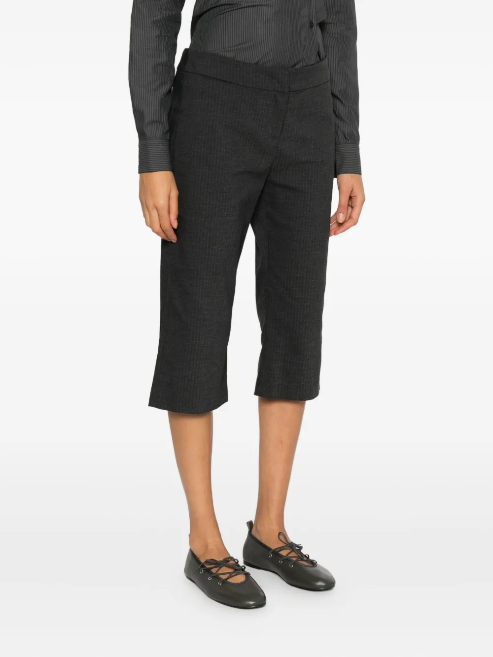Paloma Wool Durban Textured Trousers In Gray
