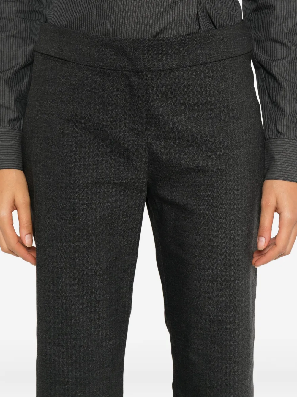 Paloma Wool Durban Textured Trousers In Gray