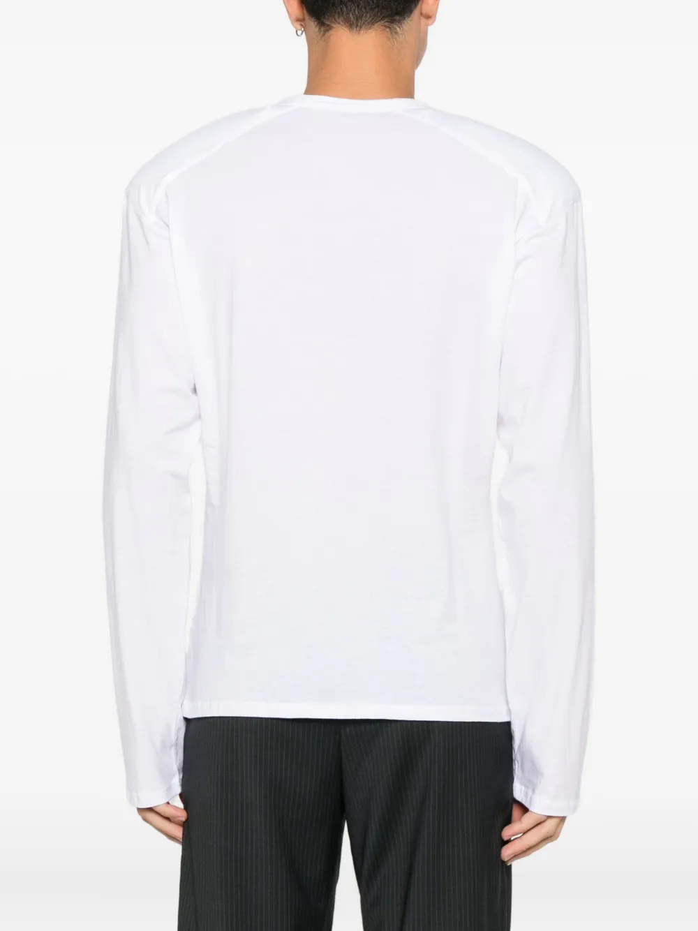 Paloma Wool Ryno B Buttoned Long-sleeve T-shirt In White