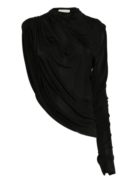FRANCESCO MURANO single-sleeved draped top