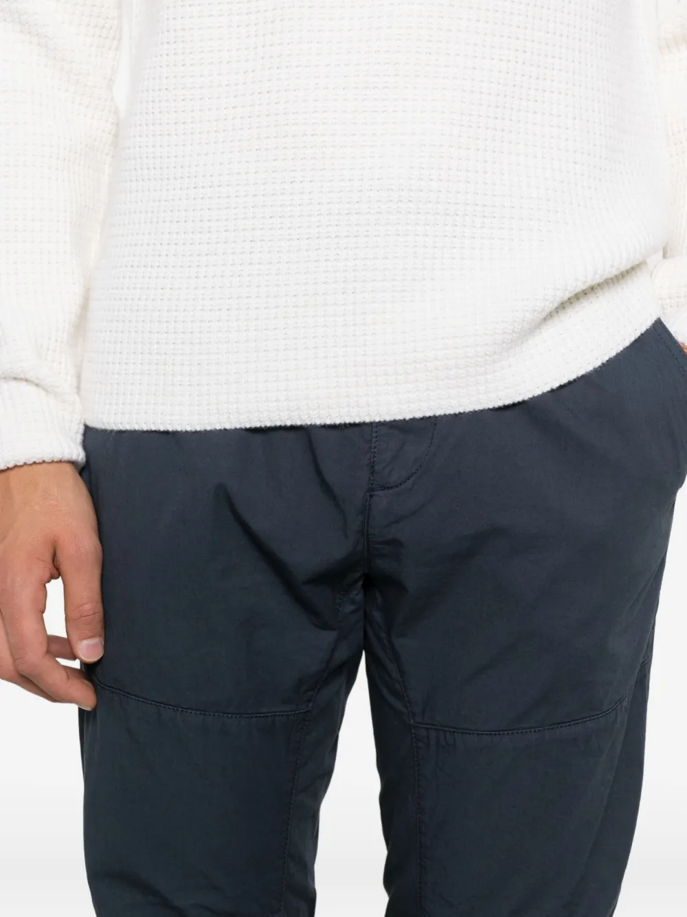 C.P. Company Broek met vlakken Zwart