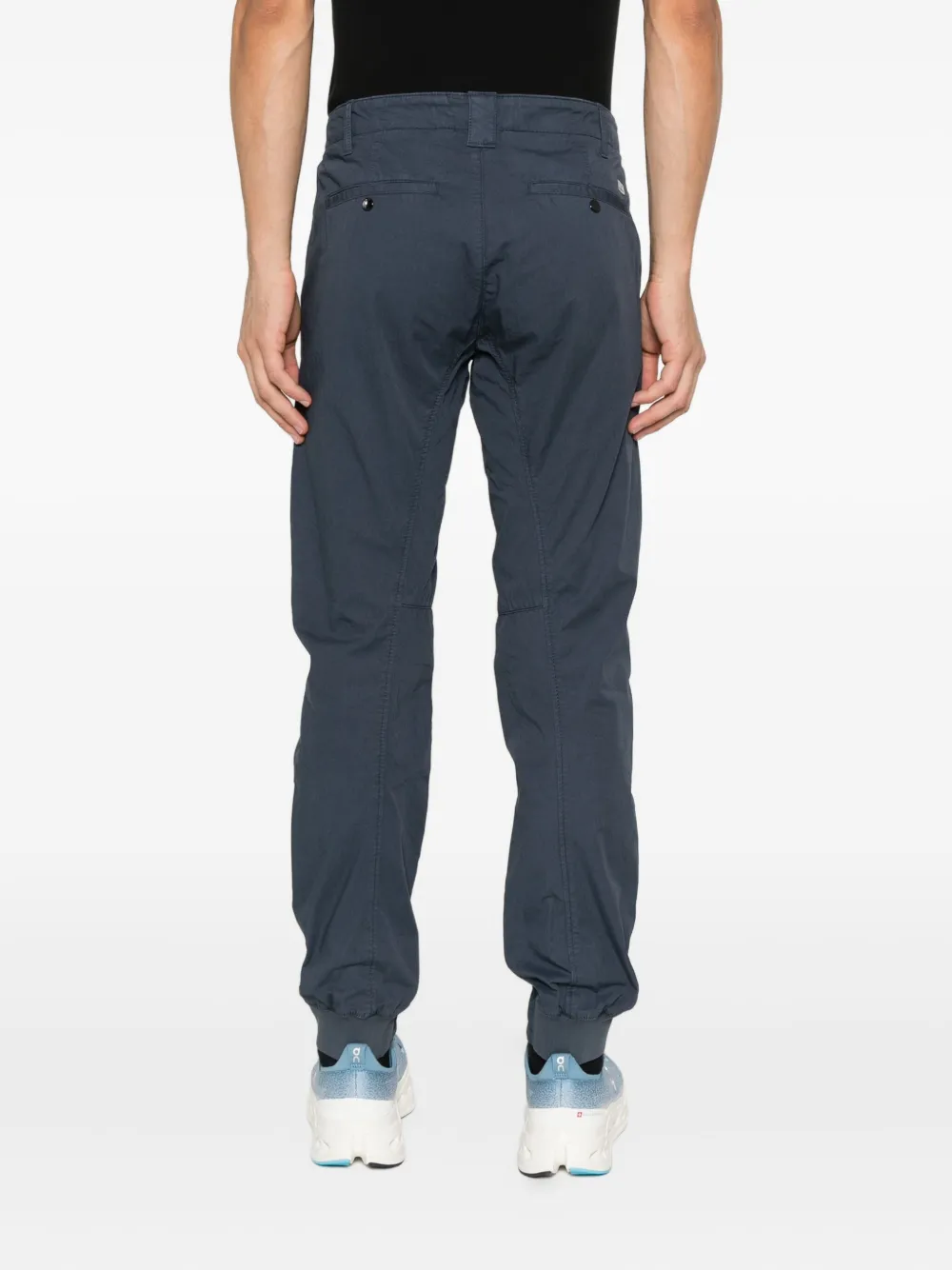 C.P. Company Broek met vlakken Zwart