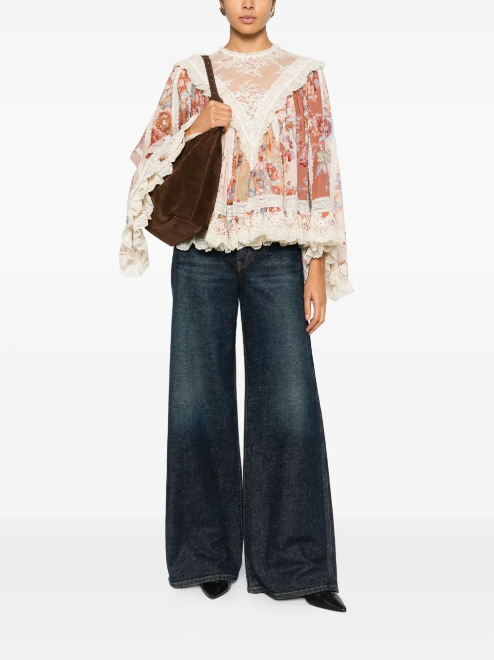 ZIMMERMANN Awaken blouse - Roze