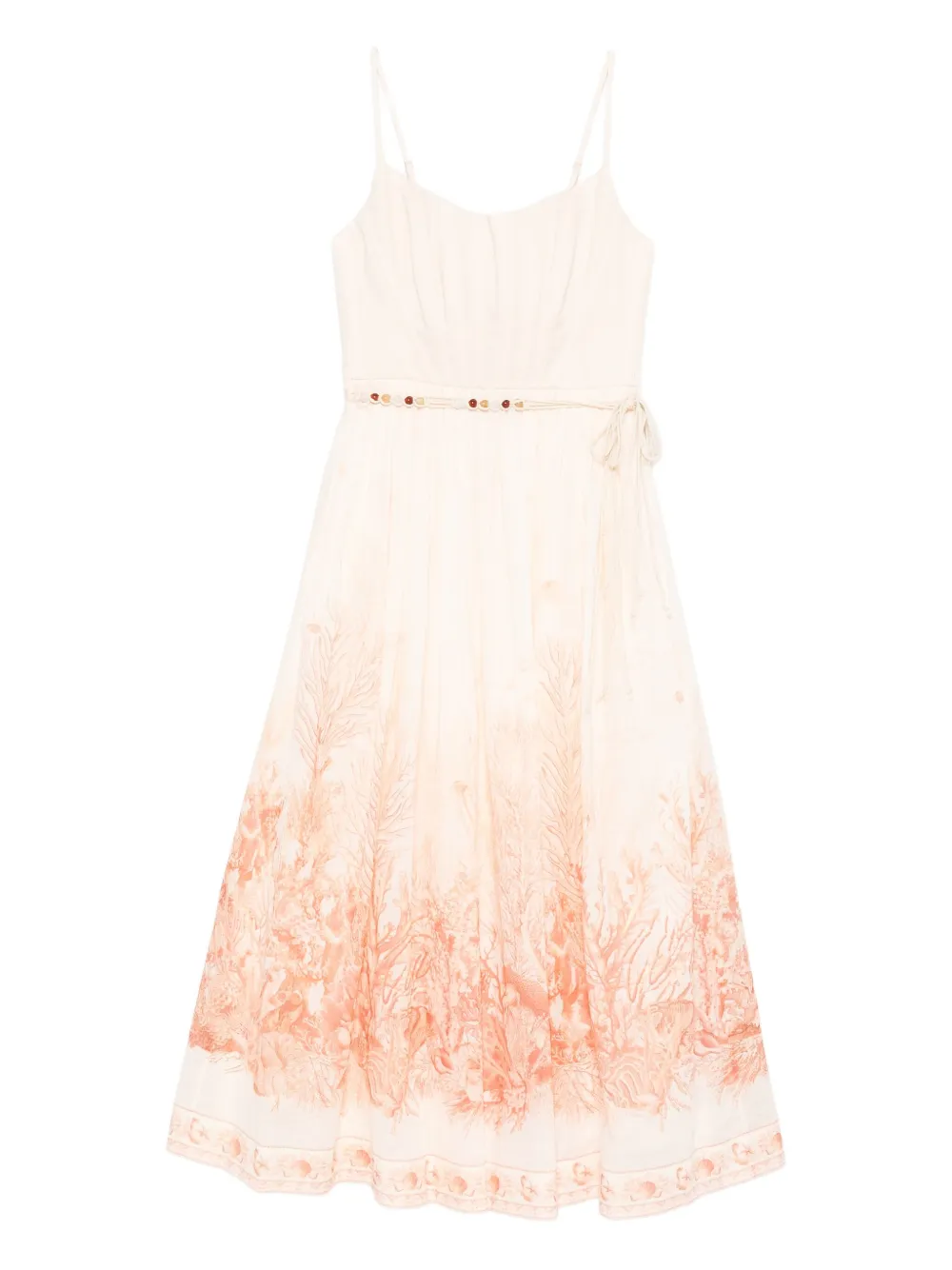 ZIMMERMANN The Wanderlust print midi dress | White | Image 1