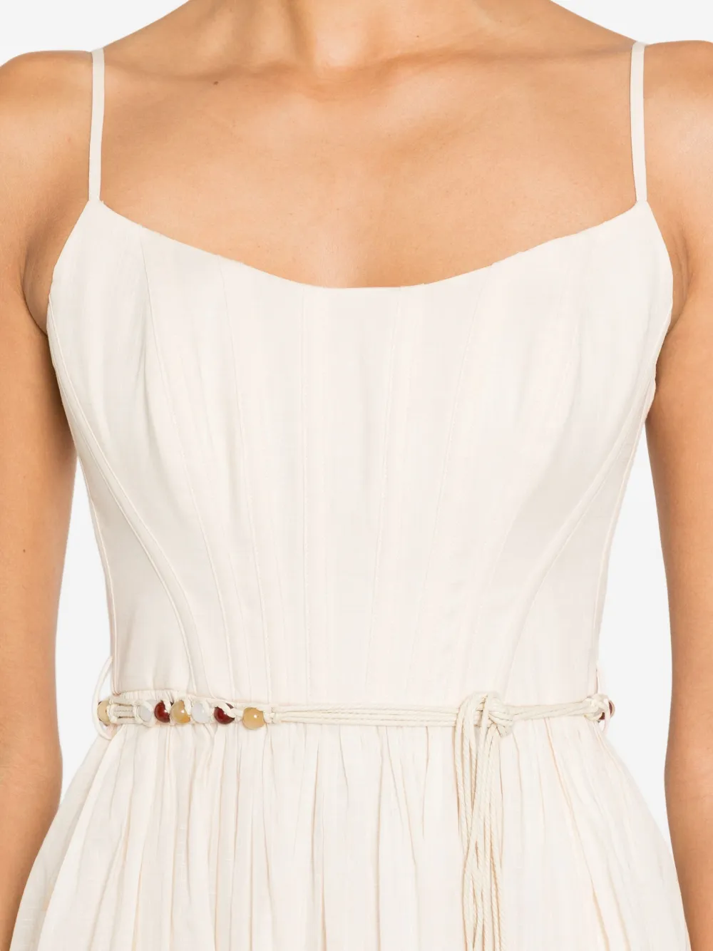Zimmermann The Wanderlust Print Midi Dress In Multi