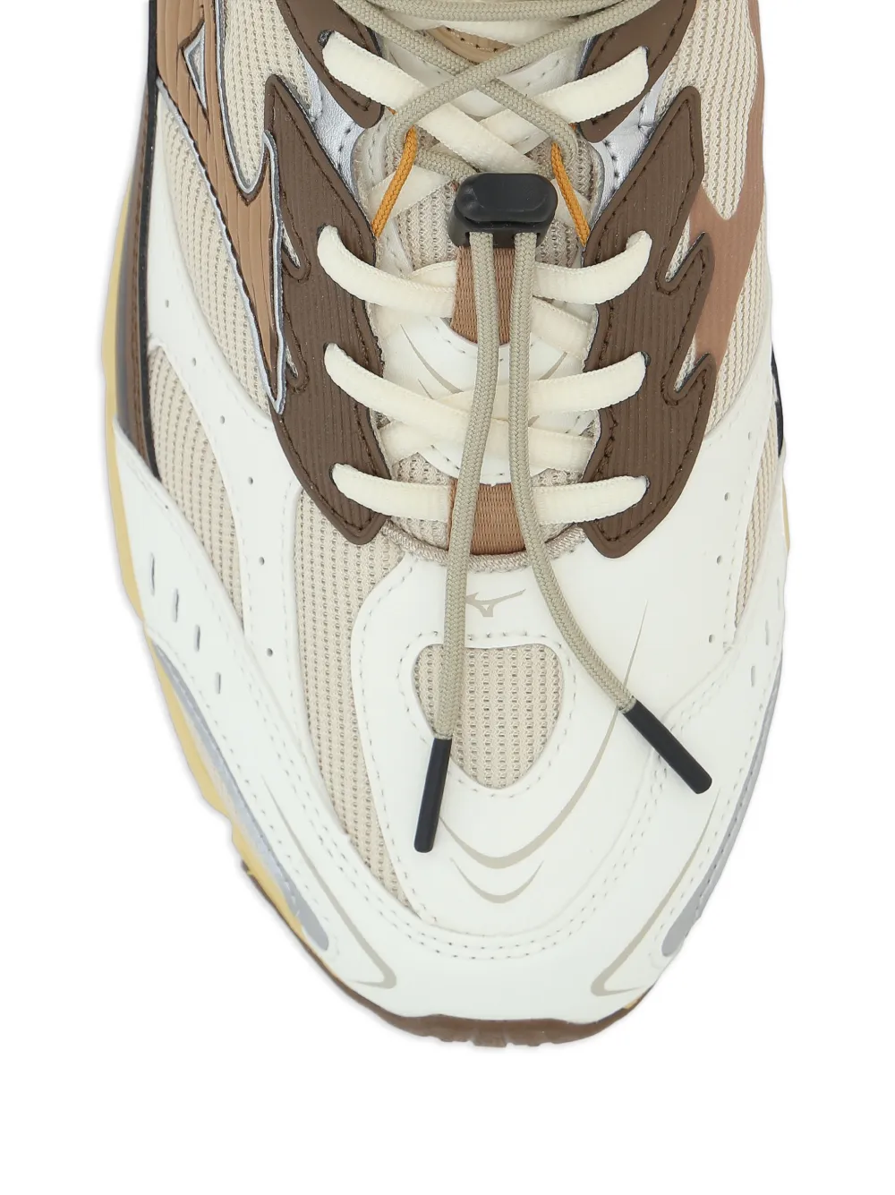 Mizuno Sneakers met logodetail Beige