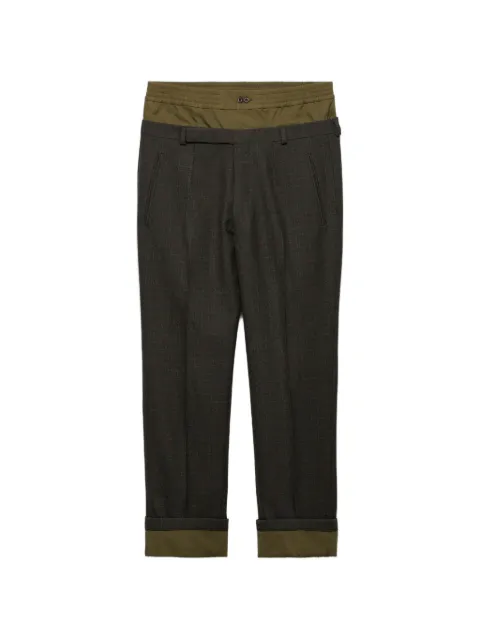 Prada pantalones a cuadros