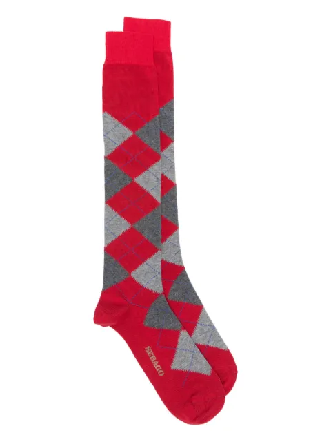 Sebago argyle 73128IW socks