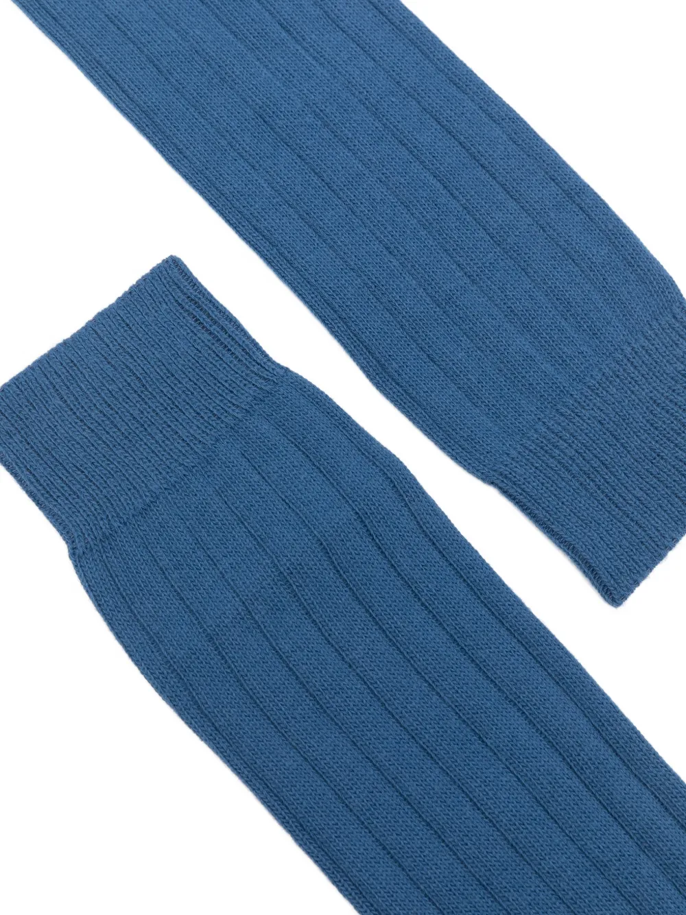 Sebago Ribbed Socks In Blue