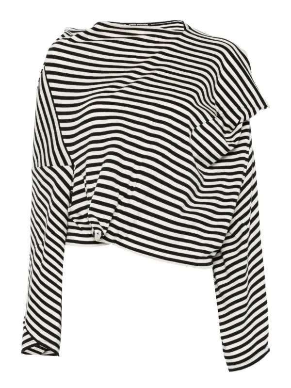 FROM JAPAN 様 ! 専用 JUNYAWATANABE ブラウス Junya Watanabe ストライプ ブラウス | ブラック | FARFETCH JP