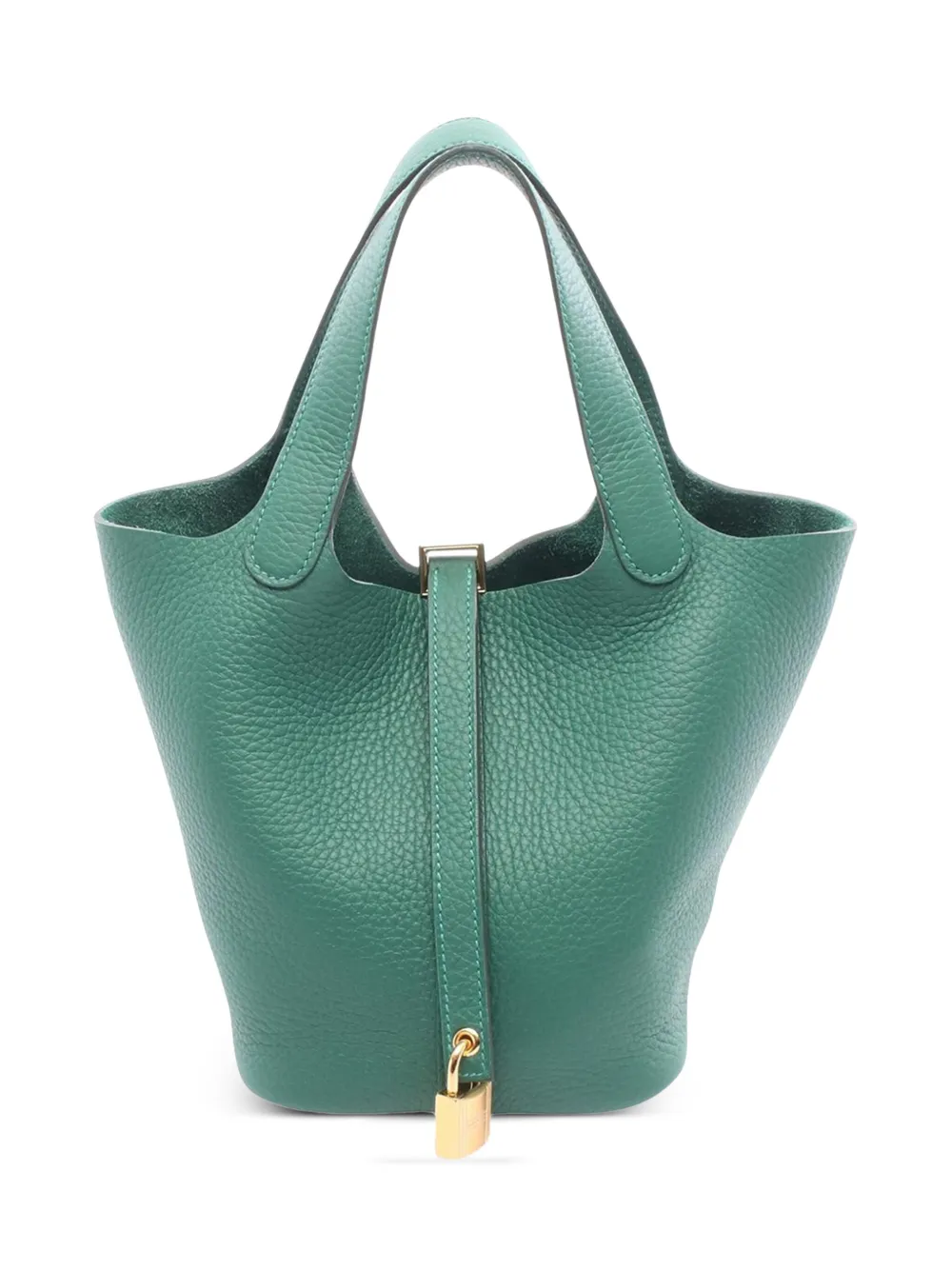 Hermès Pre-Owned bolsa de mano Clemence Picotin Lock 18 2025 | verde | Image 1