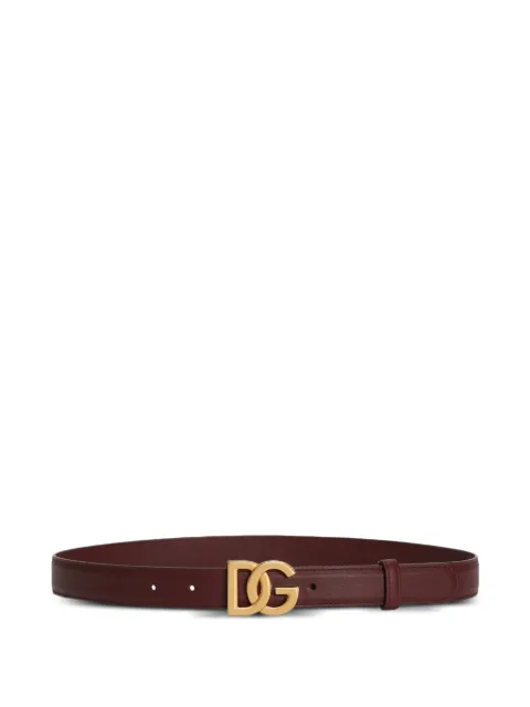 Dolce & Gabbana leather belt