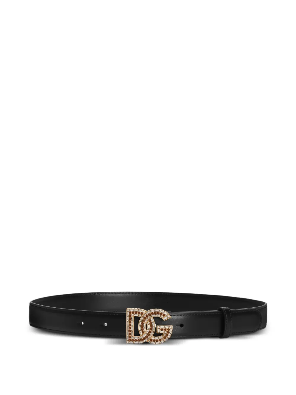 Dolce & Gabbana logo-buckle belt - Nero