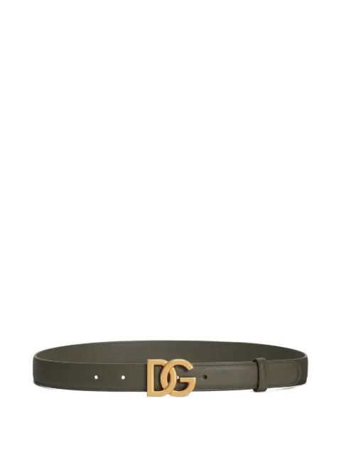 Dolce & Gabbana logo-buckle belt