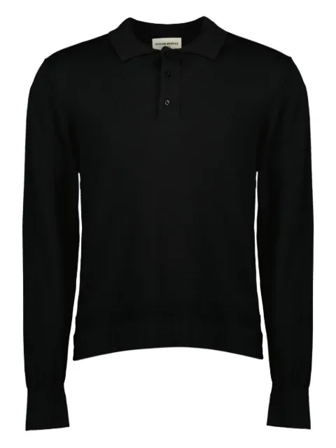 Officine Generale long-sleeve polo shirt