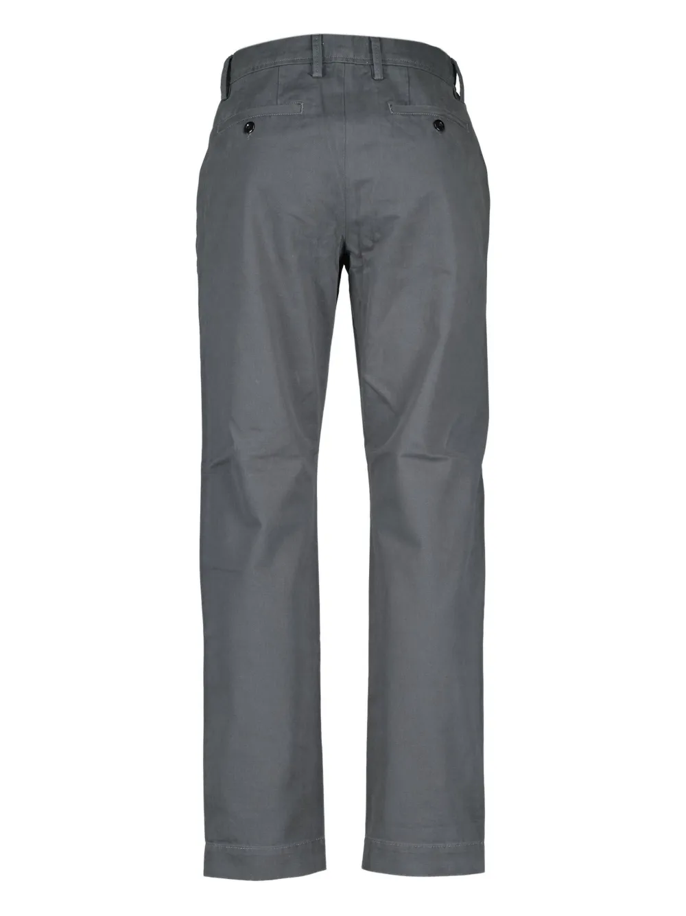 Officine Generale Chino broek met knoopsluiting - Grijs