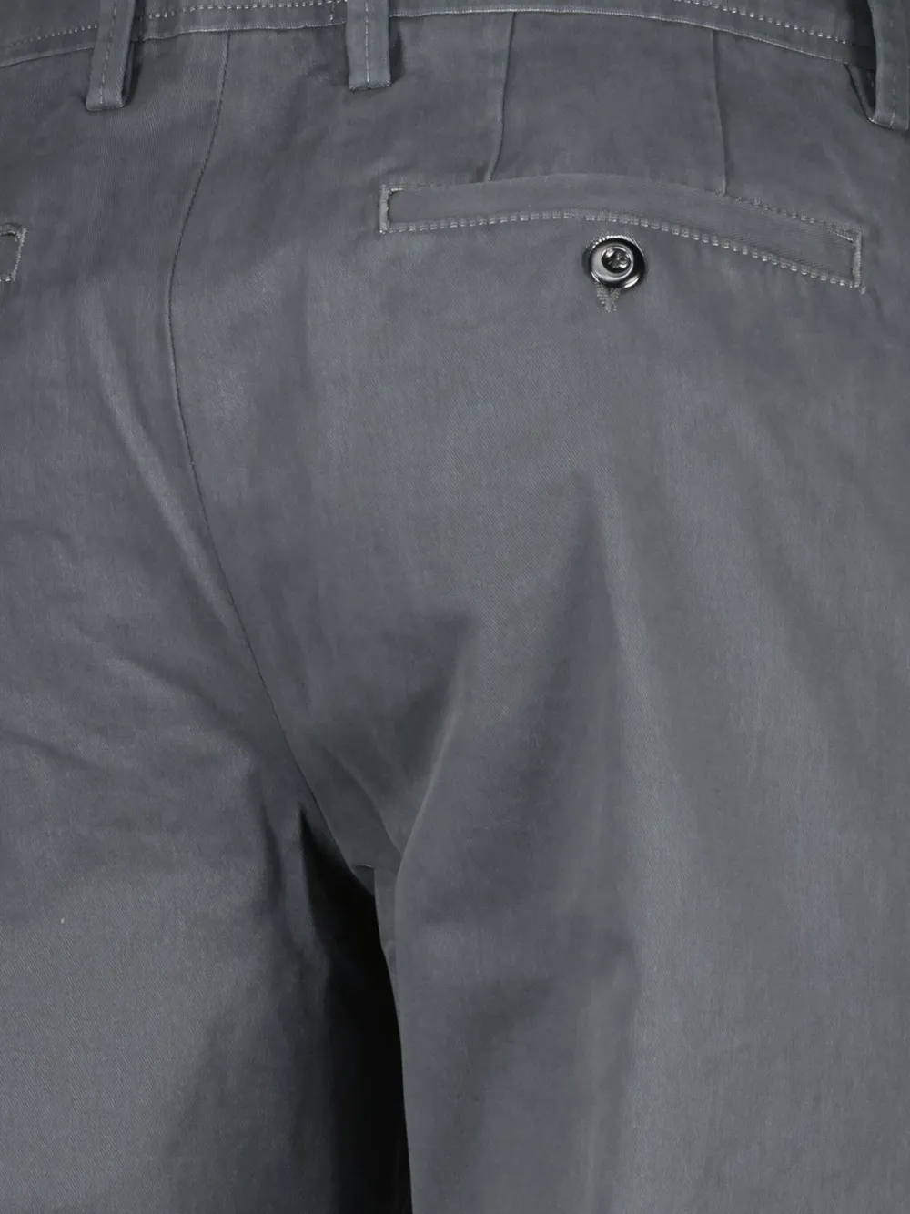 Officine Generale Button-fastening Chino Trousers In Gray
