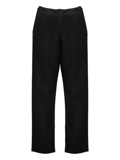 Japan Rags Nikko logo-patch elasticated trousers