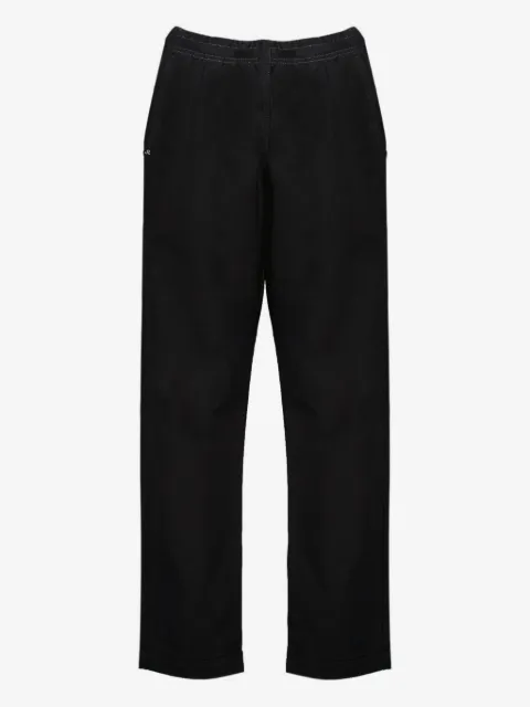 Japan Rags Nikko logo-patch elasticated trousers