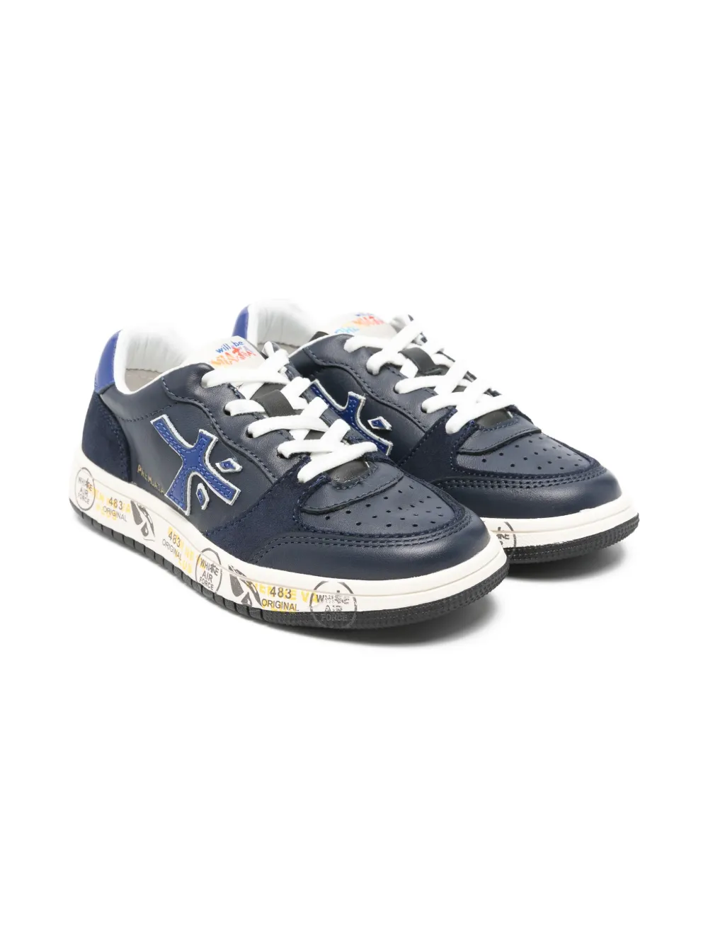 Premiata Marc sneakers Blauw