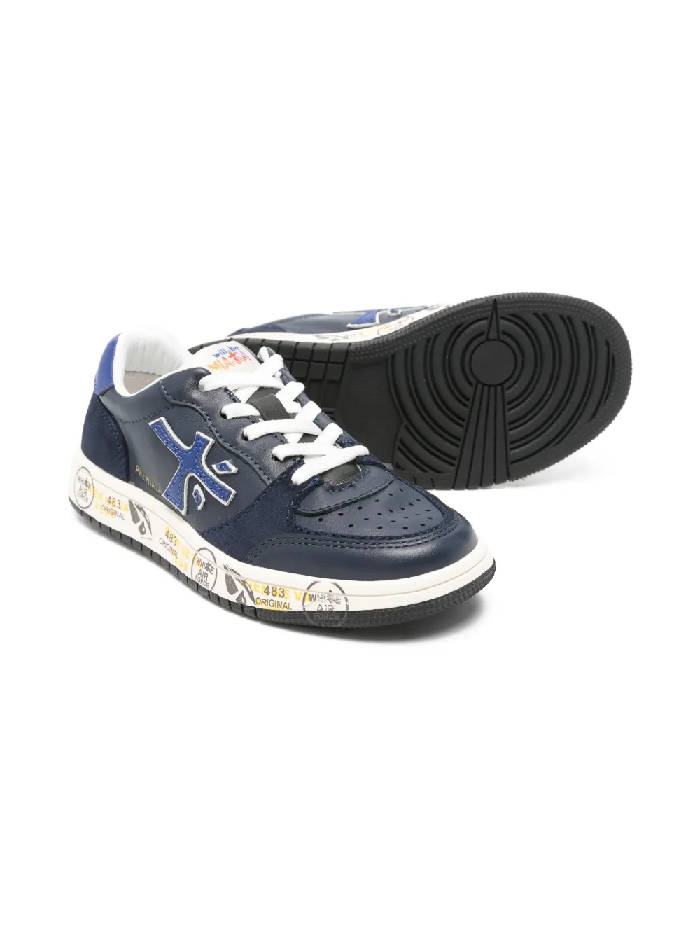 Premiata Marc sneakers Blauw